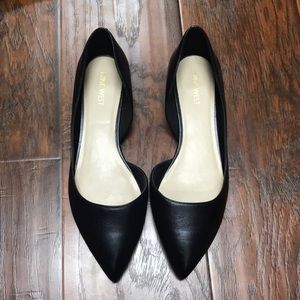 Nine West black flats